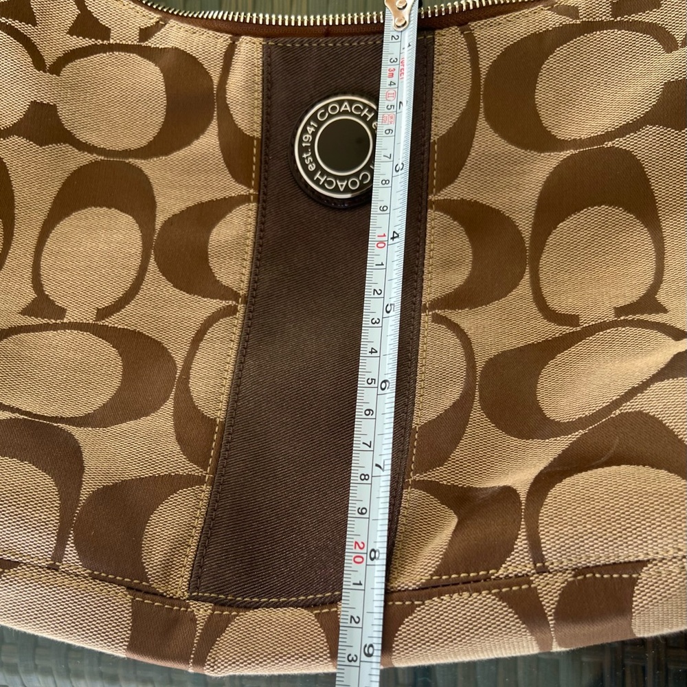 Signature COACH shoulderhandbag - Picture 9 of 10